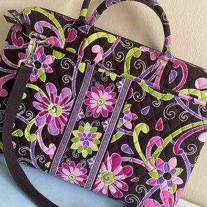 Vera Bradley 17” Laptop Computer Hard Shell Bag